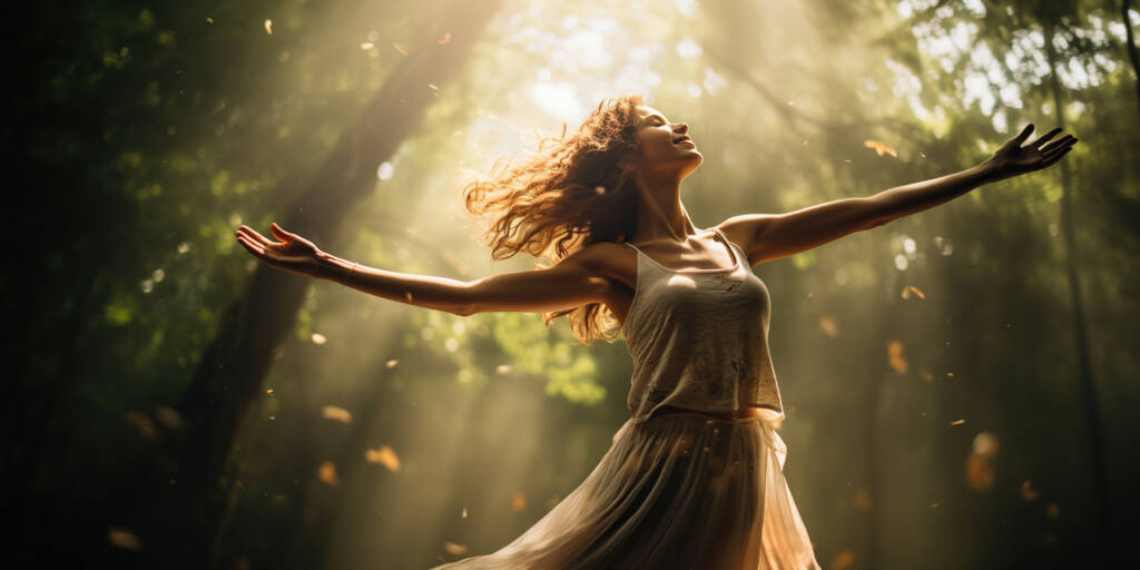 Transcendental Dance in der Natur